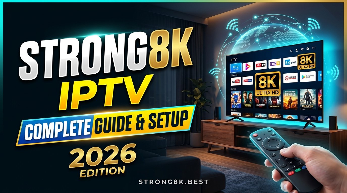 Strong8K IPTV: Complete Guide & Setup (2026)